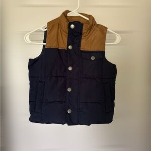 Old Navy Blue and Brown Vest
